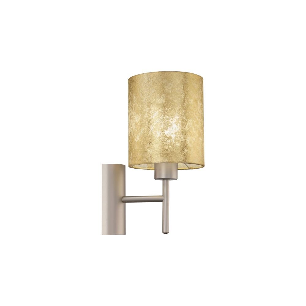 Eglo VISERBELLA Wandleuchte Nickel-Matt, 1-flammig main product photo