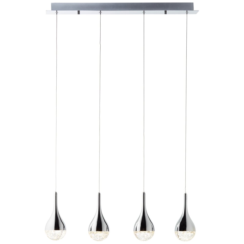 Brilliant FRIZZANTE Pendelleuchte LED Chrom, 4-flammig main product photo