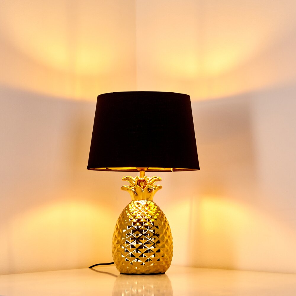 Pina Tischleuchte Gold, 1-flammig