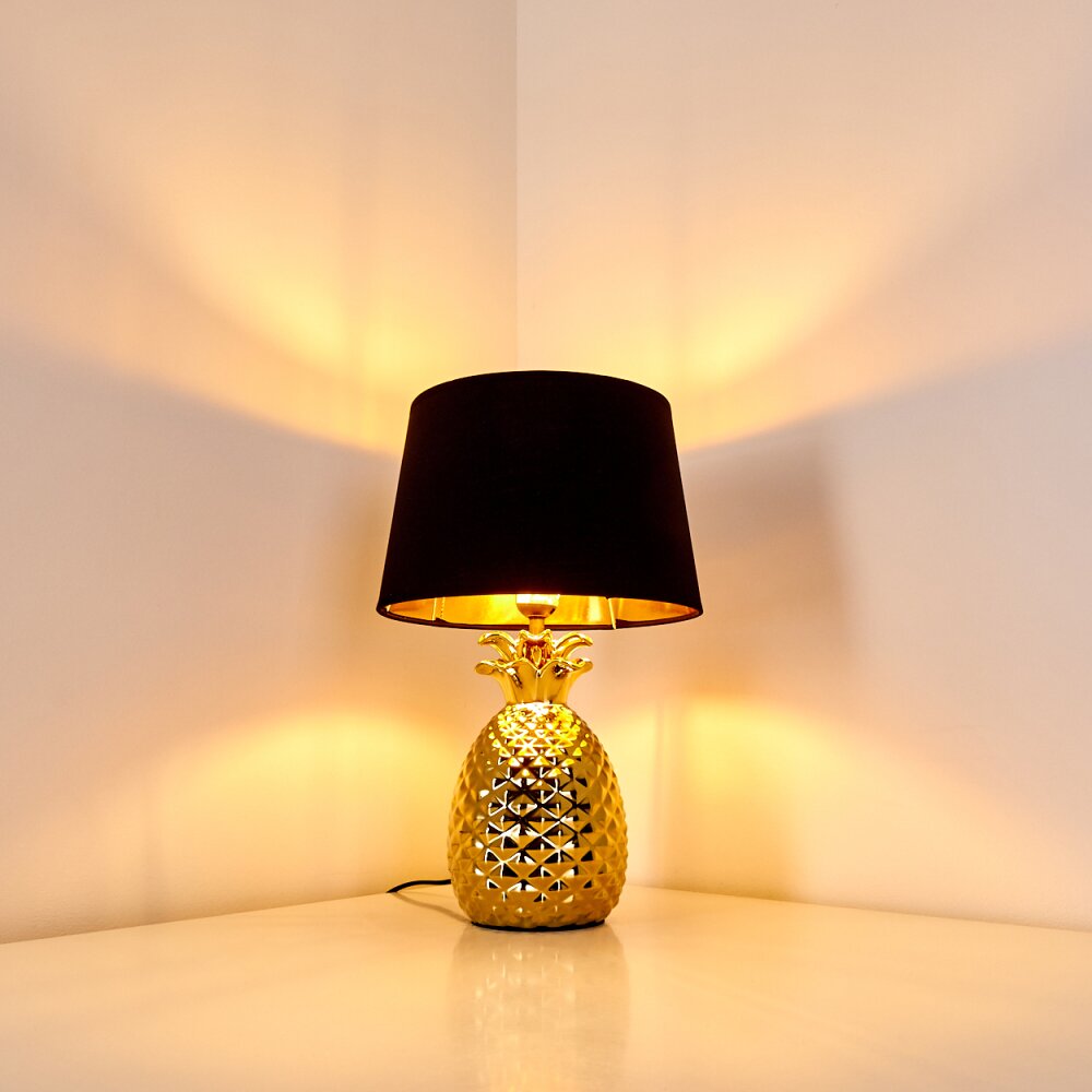 Pina Tischleuchte Gold, 1-flammig
