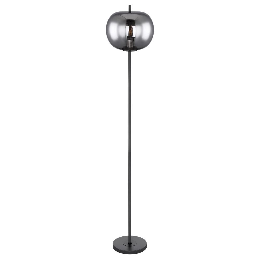 Globo BLACKY Stehleuchte Schwarz, 1-flammig