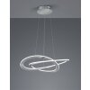 Trio Leuchten OAKLAND Pendelleuchte LED Nickel-Matt, 1-flammig