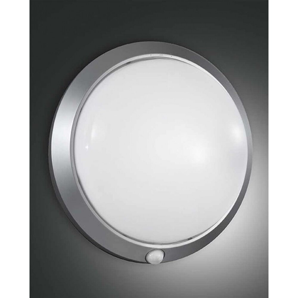 Fabas Luce ARMILLA Außenwandleuchte Silber, 1-flammig main product photo