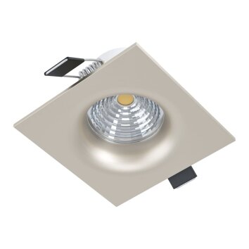 Eglo SALICETO Einbauleuchte LED Nickel-Matt, 1-flammig