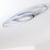 Chunky Deckenleuchte LED Silber, 1-flammig