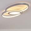 Chunky Deckenleuchte LED Silber, 1-flammig