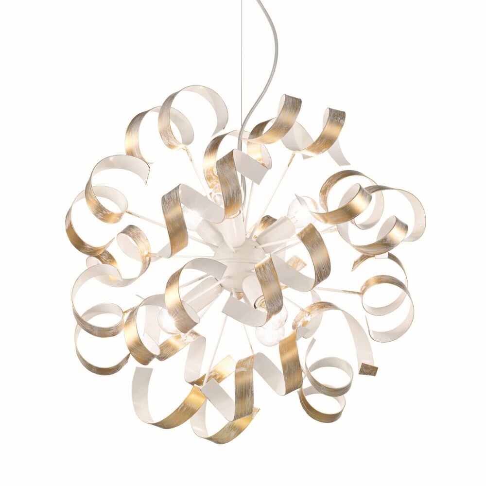 Ideal Lux VORTEX Hängeleuchte Weiß, 6-flammig main product photo