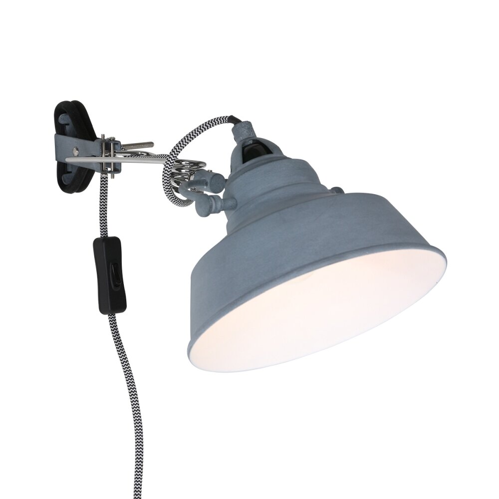 Steinhauer MEXLITE Wandleuchte Grau, 1-flammig main product photo