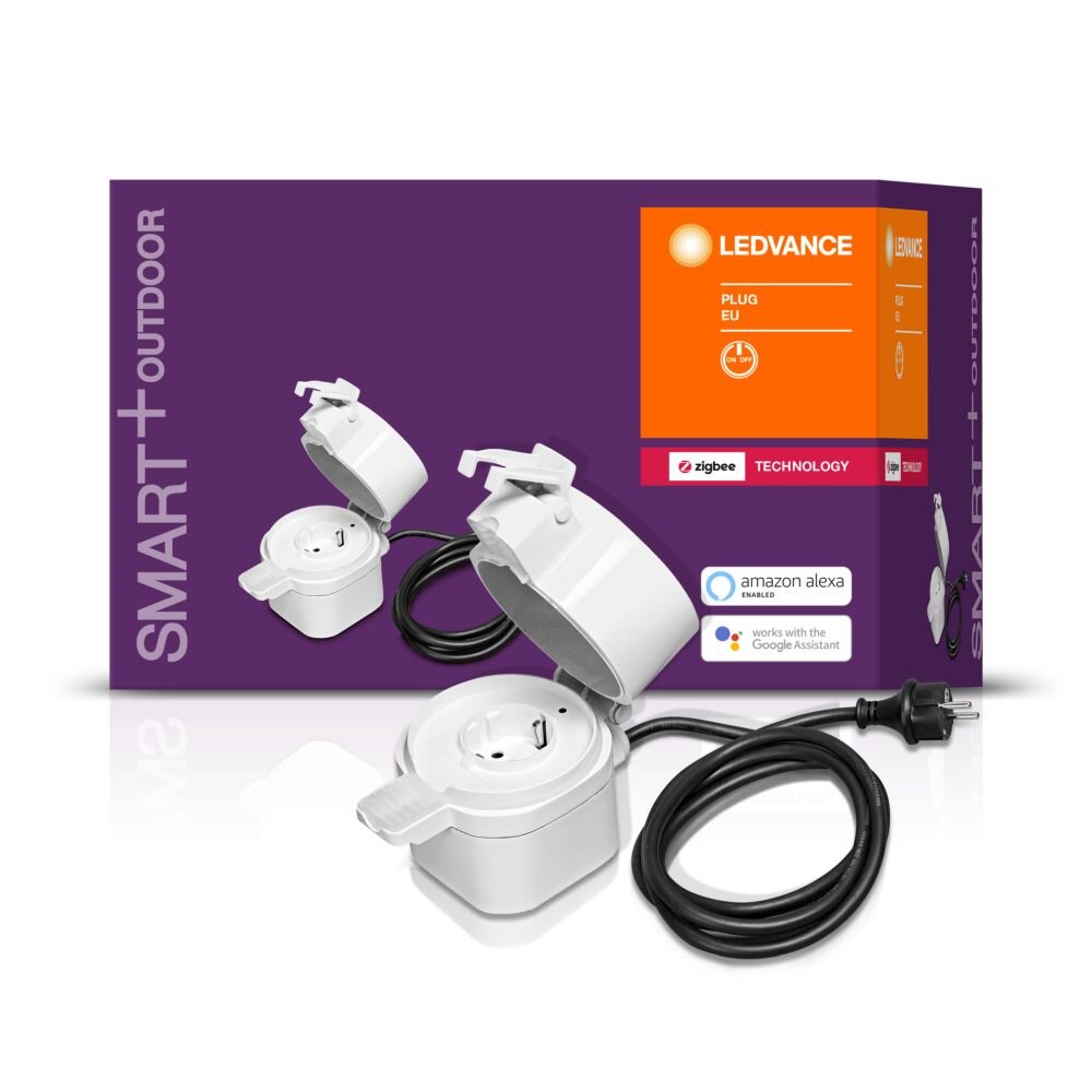 LEDVANCE SMART+ Aussensteckdose Weiß main product photo
