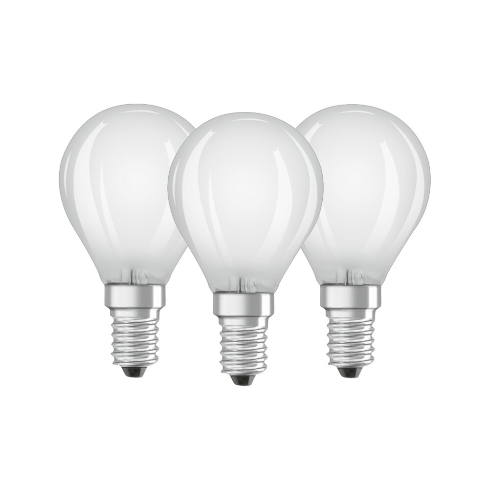 Osram LED 3er Set E14 4,5 Watt 2700 Kelvin 470 Lumen main product photo