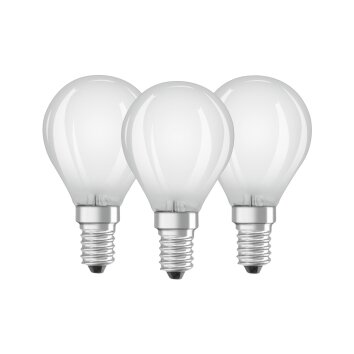 Osram LED 3er Set E14 4,5 Watt 2700 Kelvin 470 Lumen