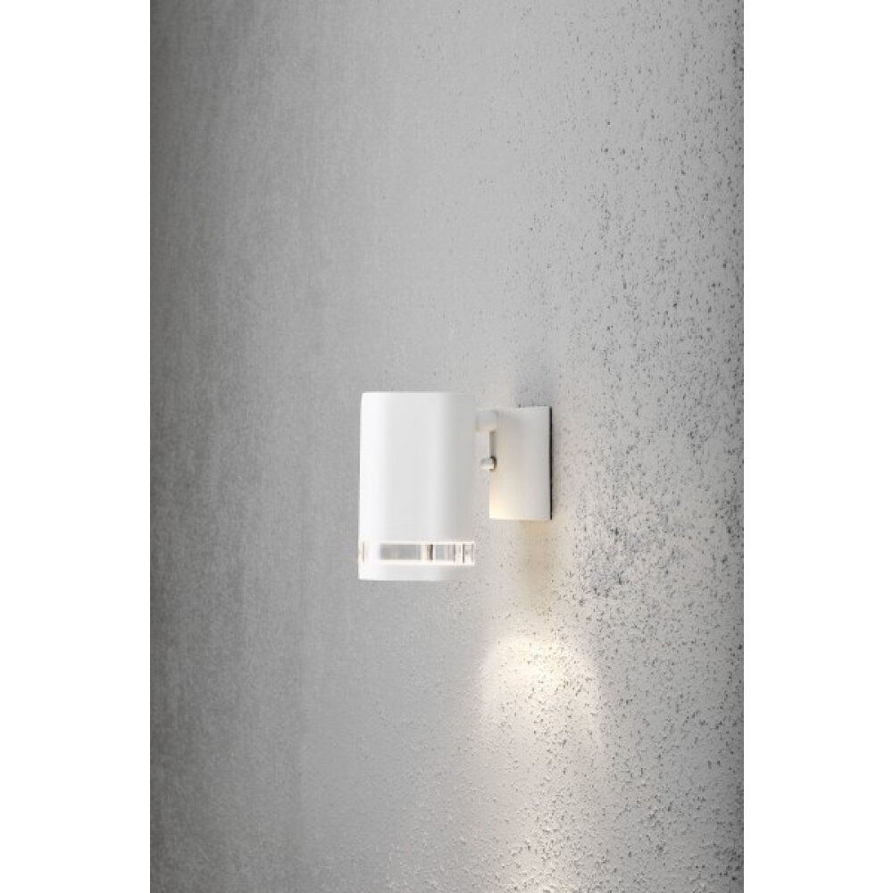 Konstsmide Modena Wandleuchte Weiß, 1-flammig main product photo