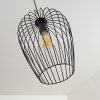 Chiuta Pendelleuchte Schwarz, 1-flammig