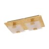 Eglo VICARO Deckenleuchte LED Gold, 2-flammig