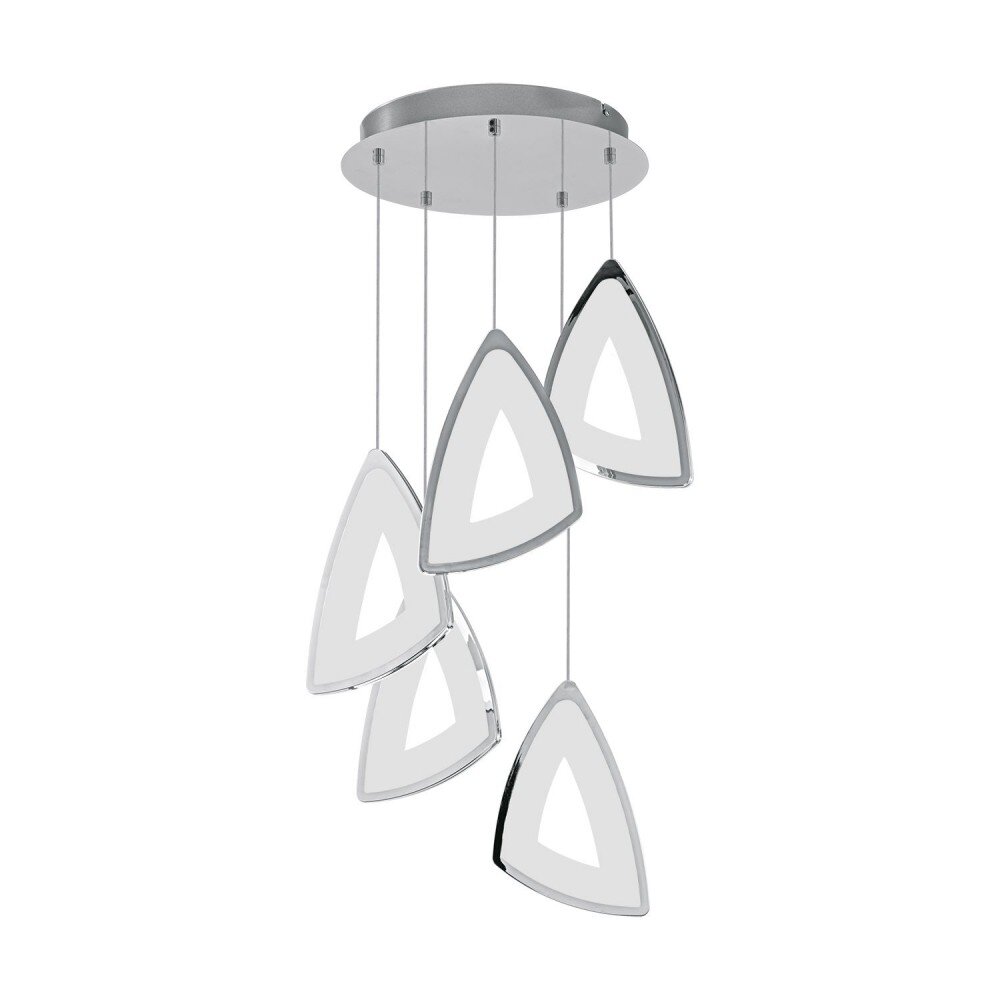 Eglo AMONDE Pendelleuchte LED Chrom, 5-flammig main product photo