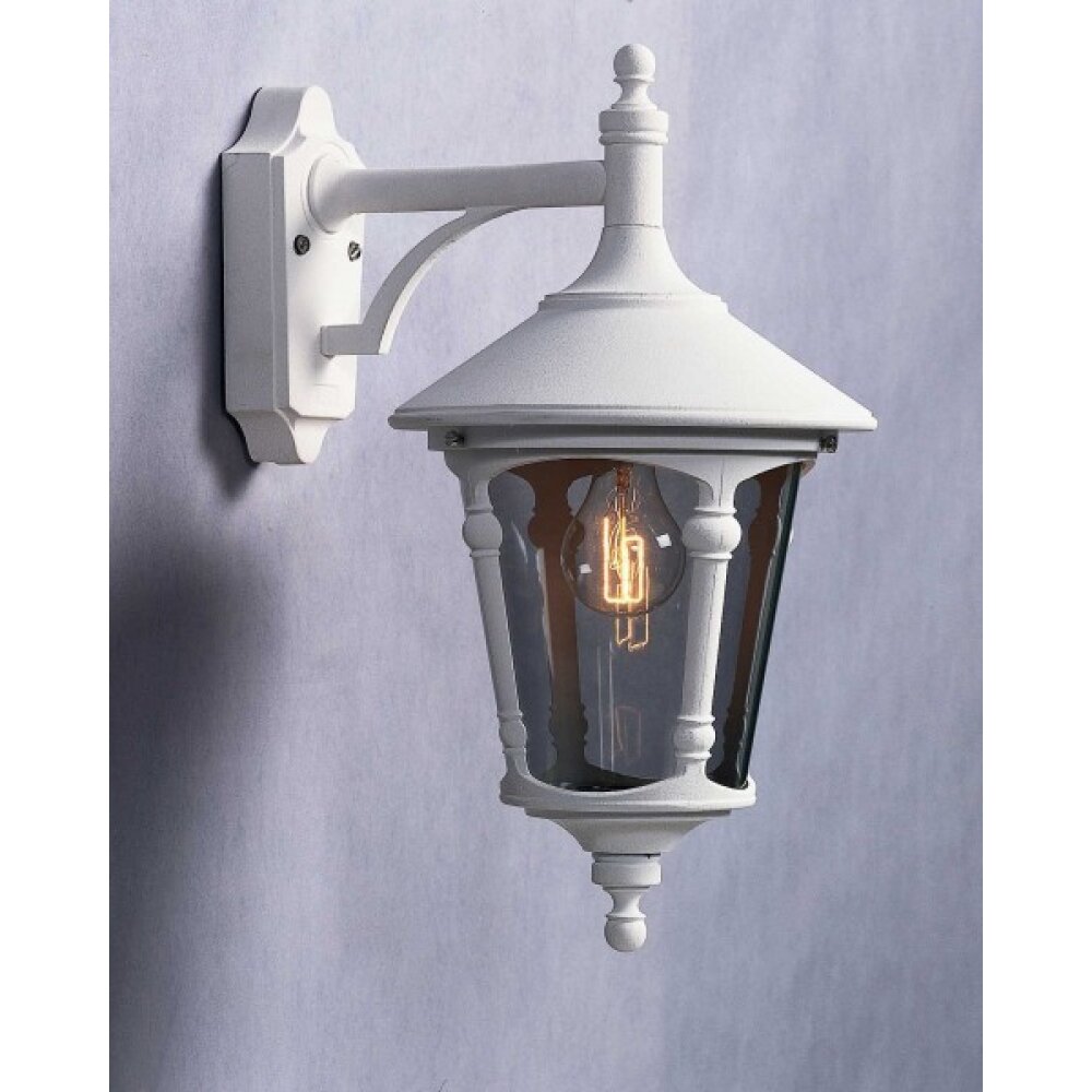 Konstsmide Virgo Wandleuchte Weiß, 1-flammig main product photo