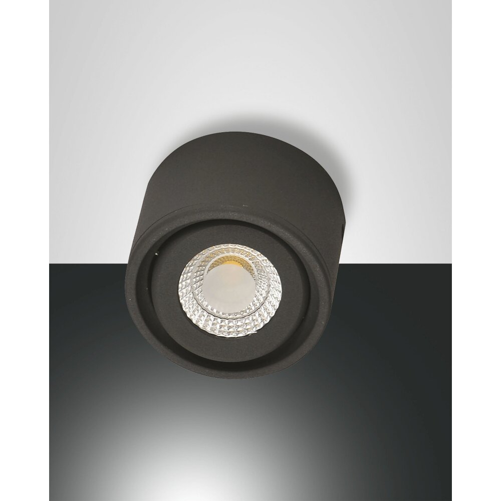 Fabas Luce Anzio Deckenleuchten LED Anthrazit, 1-flammig main product photo