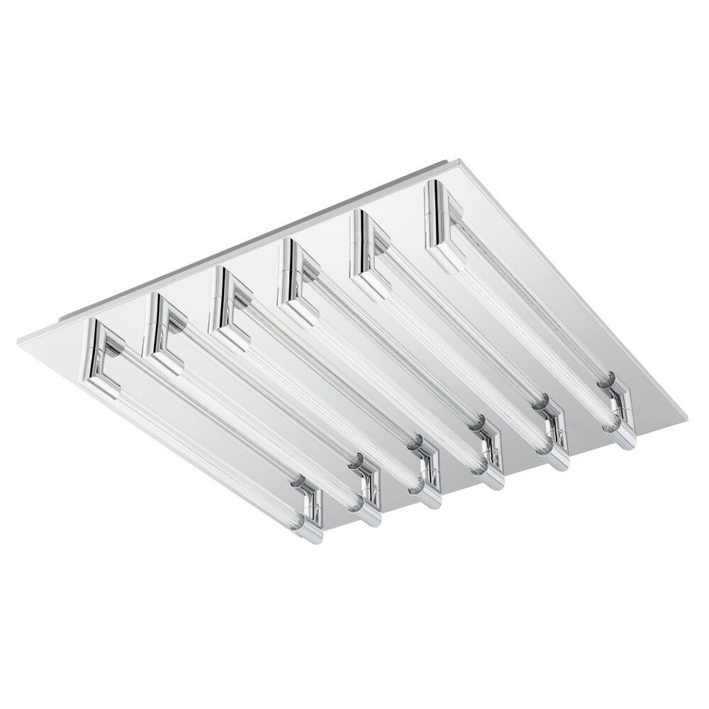Eglo VELARDE Deckenleuchte LED Chrom, 6-flammig main product photo