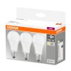 Osram LED 3er Set E27 13 Watt 2700 Kelvin 1521 Lumen