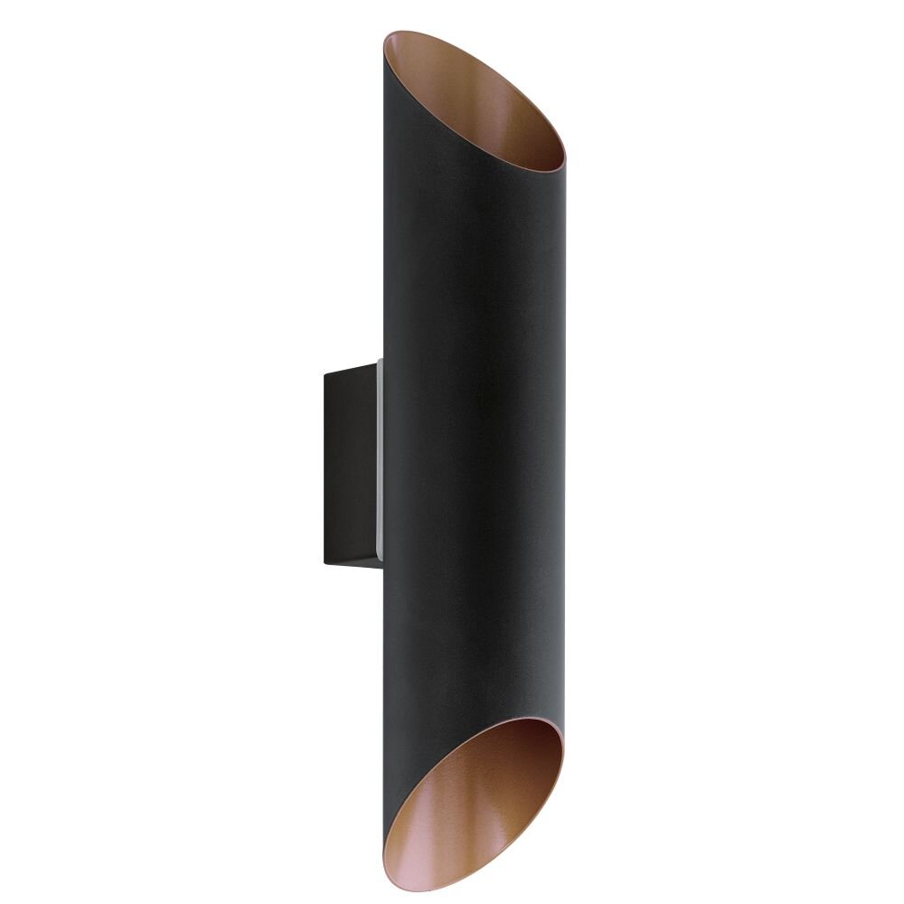 Eglo AGOLADA Wandleuchte LED Kupferfarben, Schwarz, 2-flammig main product photo