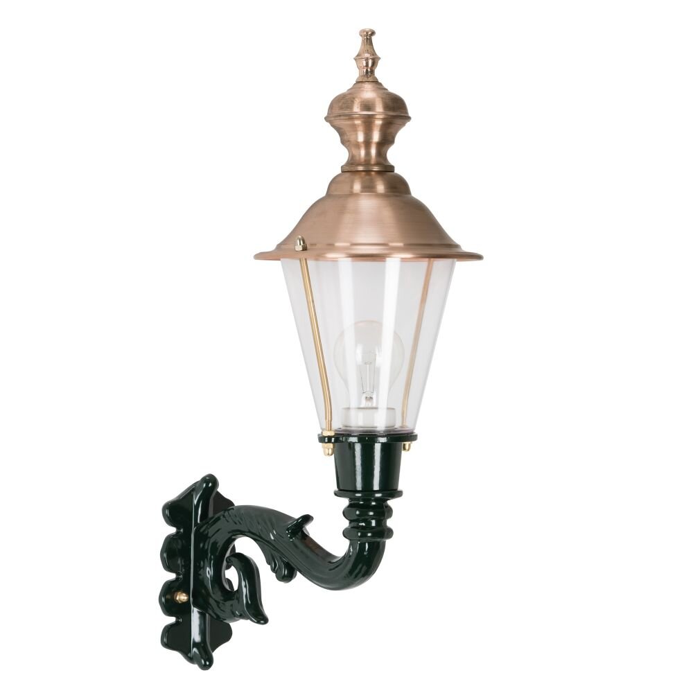 KS Verlichting Hoorn Wandleuchte Grün, Kupferfarben, 1-flammig main product photo