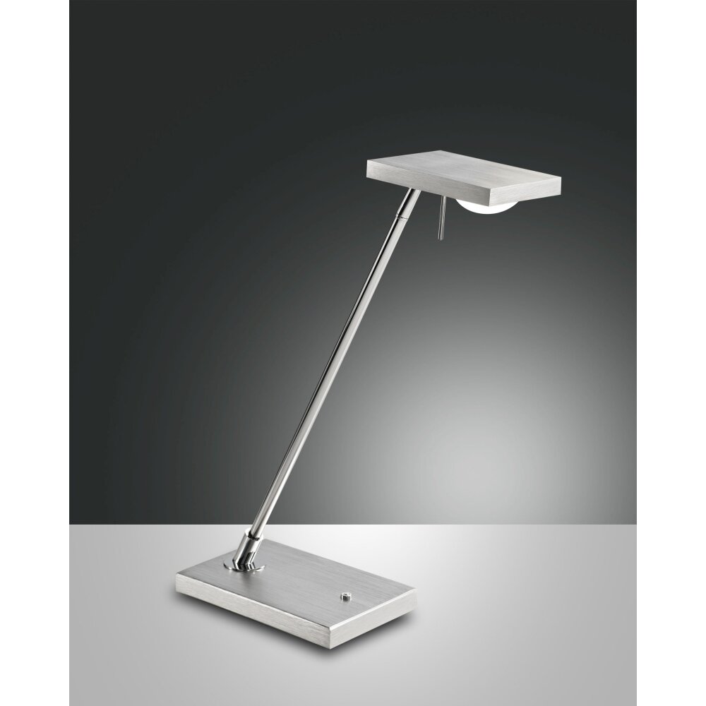 Fabas Luce Como Tischleuchte LED Aluminium, Chrom, 1-flammig main product photo