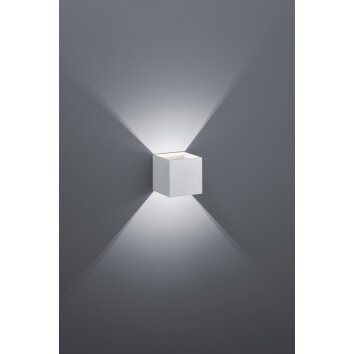 Trio Leuchten LOUIS Wandleuchte LED Aluminium, 1-flammig