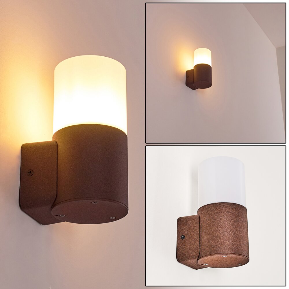 Buhrkall Außenwandleuchte Rostfarben, 1-flammig main product photo