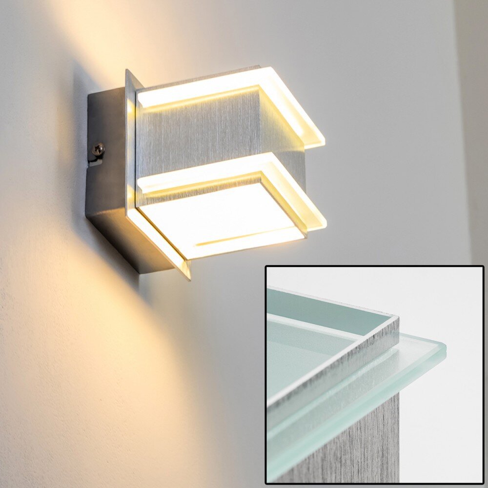 Baltimore Wandleuchte Aluminium, 1-flammig main product photo
