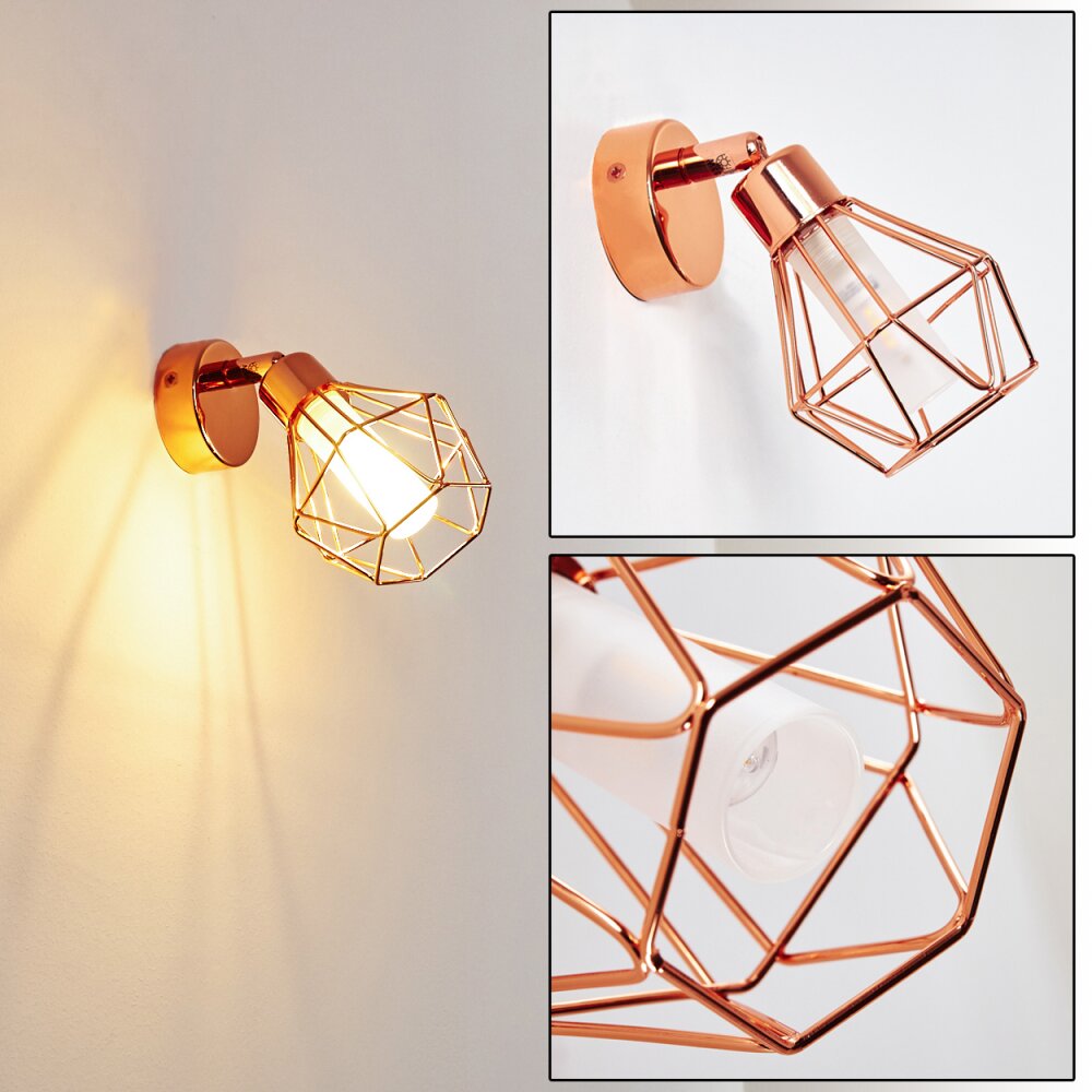 Ferrand Wandleuchte Kupferfarben, 1-flammig main product photo