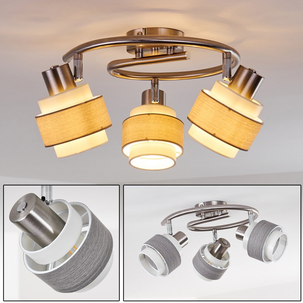 Lotorp Deckenleuchte Nickel-Matt, 3-flammig main product photo