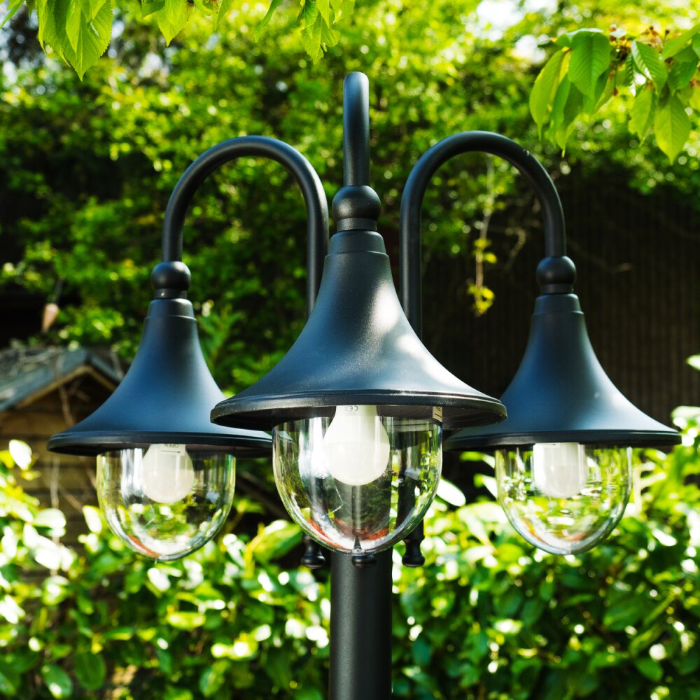 Elgin Kandelaber Schwarz, 3-flammig main product photo