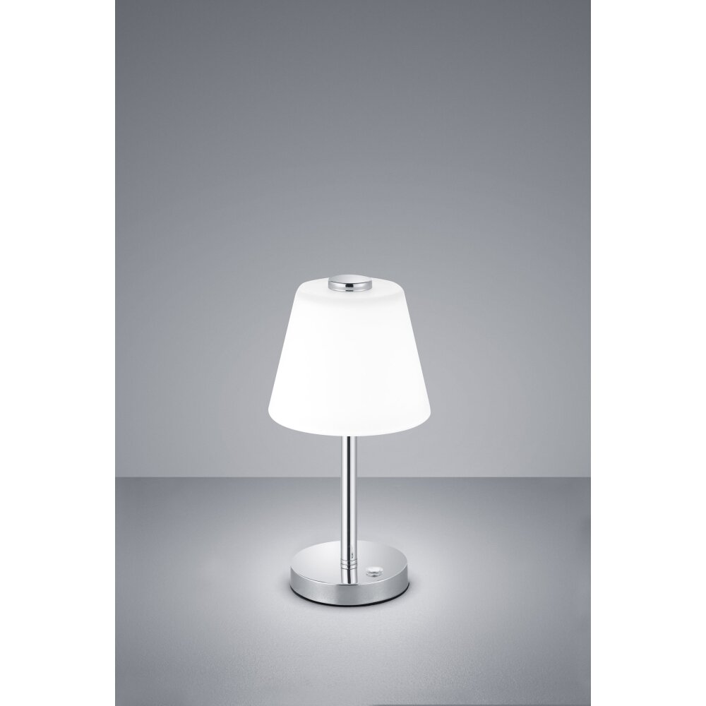 Trio Leuchten EMERALD Tischleuchte LED Chrom, 1-flammig main product photo