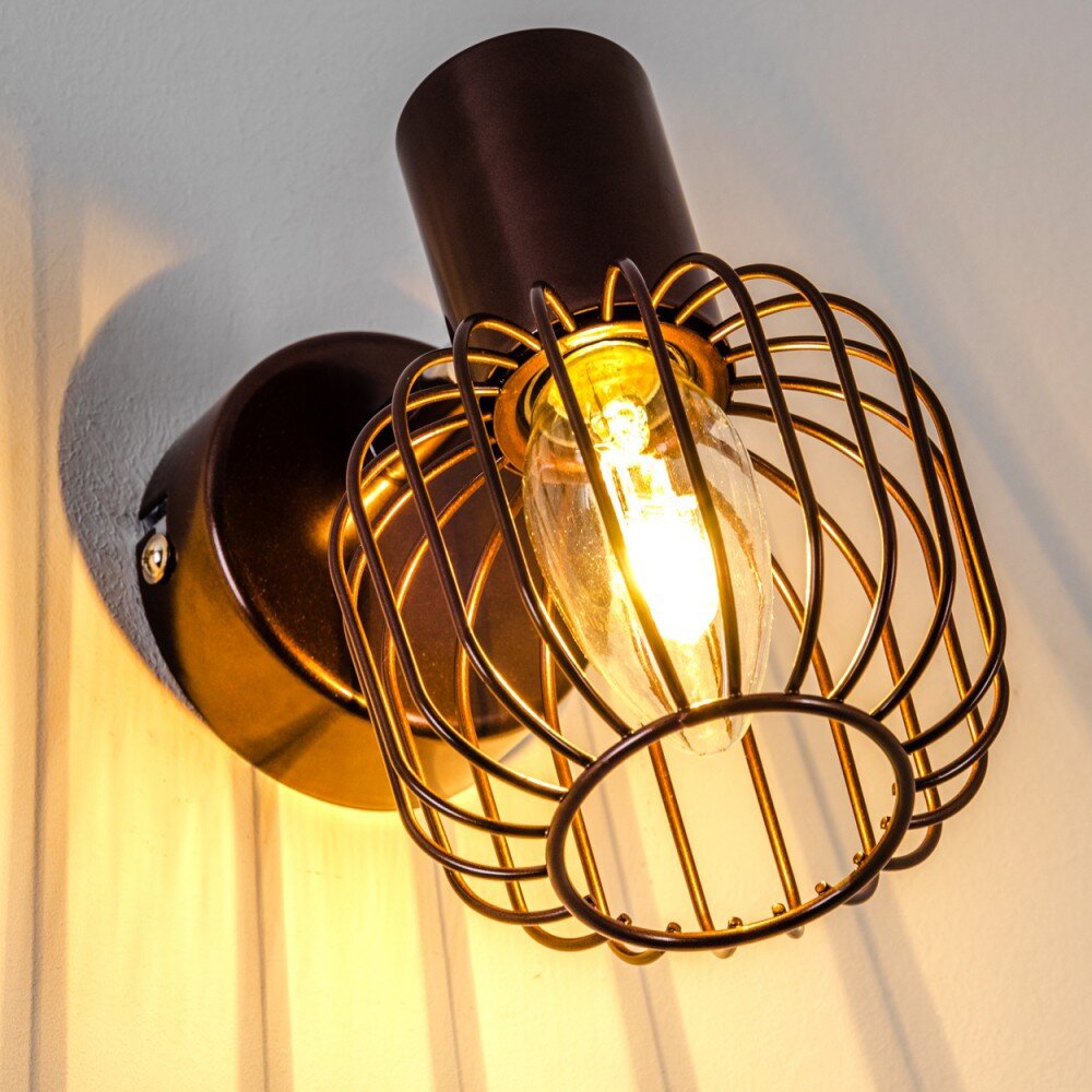 Cancún Strahler Braun, 1-flammig main product photo