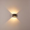 Chuitna Wandleuchte LED Nickel-Matt, 1-flammig