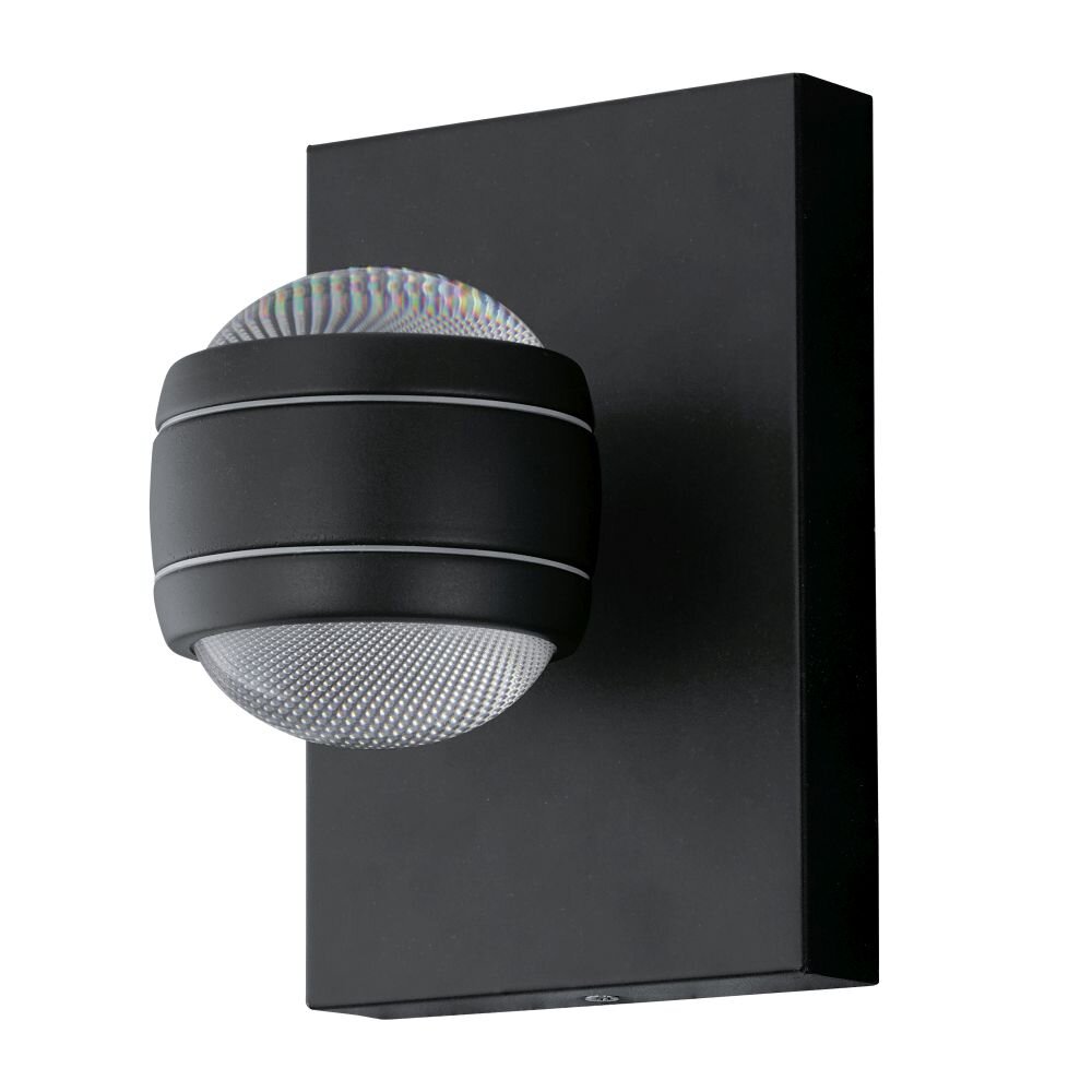 Eglo SESIMBA Wandleuchte LED Schwarz, 2-flammig main product photo