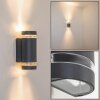 Tagish Außenwandleuchte Anthrazit, 2-flammig Tagish Außenwandleuchte Anthrazit, 2-flammig
