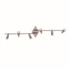 Ideal Lux ALFA Deckenleuchte Nickel-Matt, 6-flammig