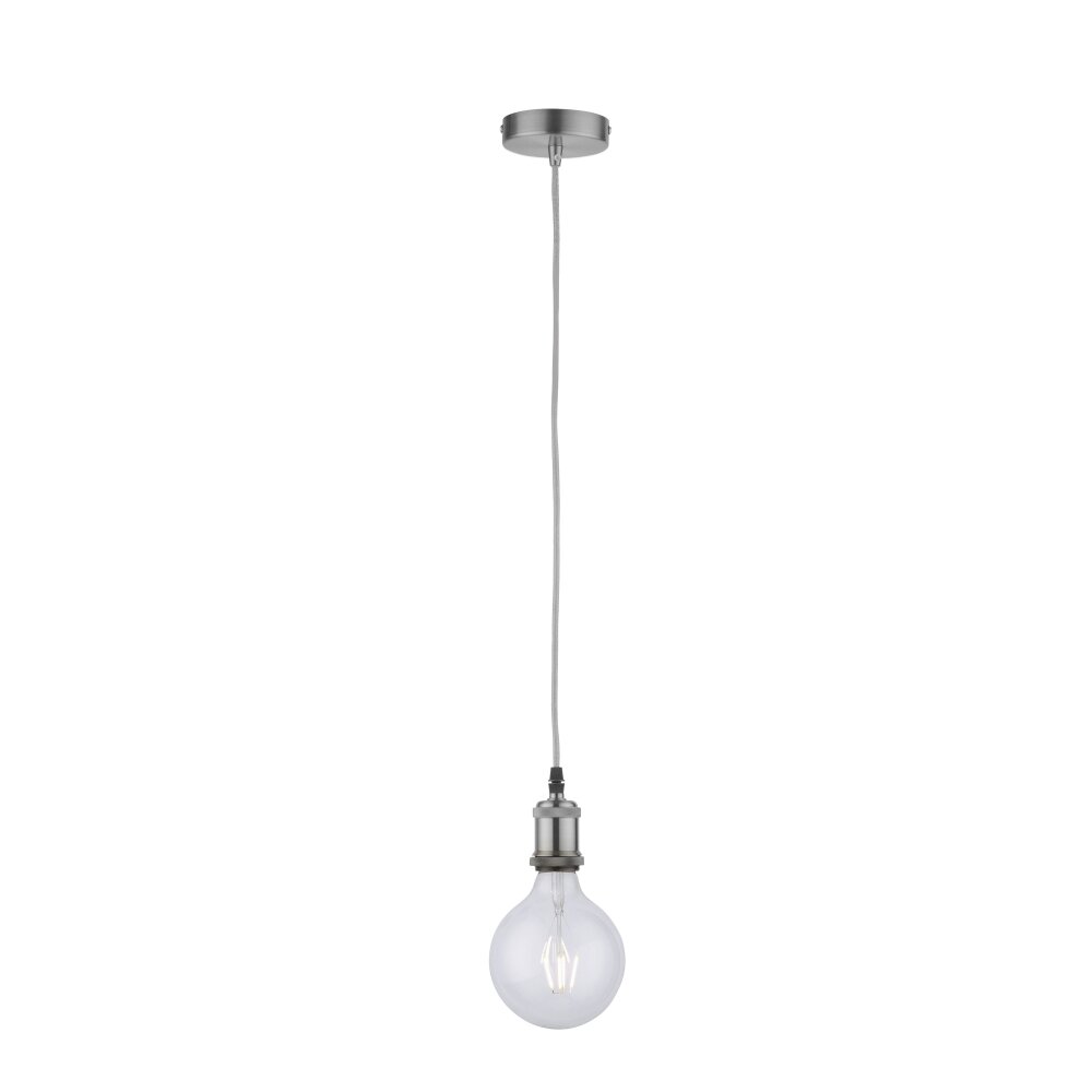 Leuchten Direkt DIY Pendelleuchte Edelstahl, 1-flammig main product photo