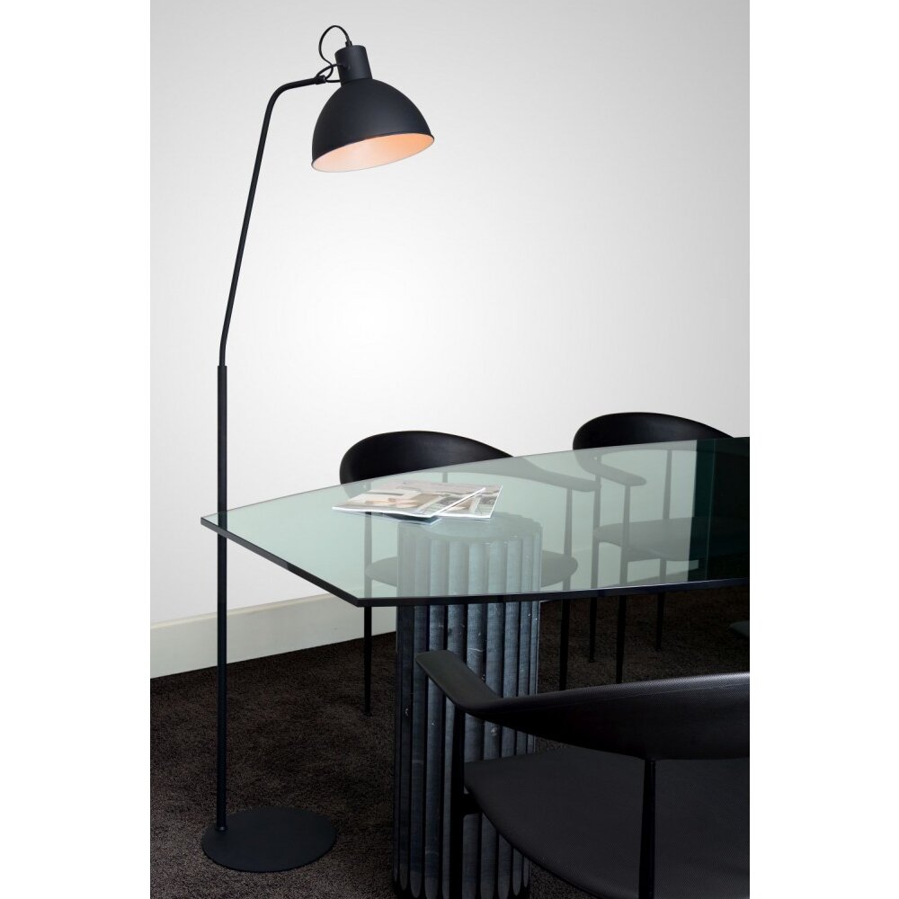 Lucide SHADI Stehleuchte Schwarz, 1-flammig main product photo