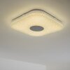 Nutak Deckenleuchte LED Weiß, 1-flammig, Fernbedienung, Farbwechsler