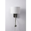 Trio Leuchten HOTEL Wandleuchte LED Chrom, Nickel-Matt, 2-flammig