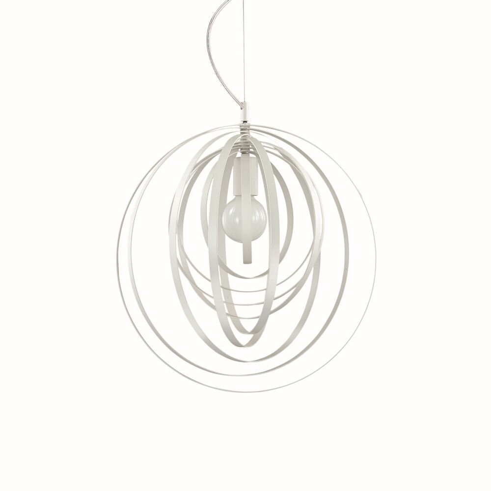 Ideal Lux DISCO Hängeleuchte Weiß, 1-flammig main product photo