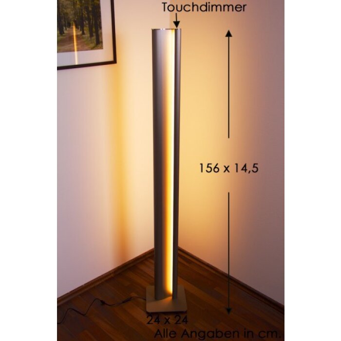 Helestra Stehleuchte LED Anthrazit 27/1502.19-DO1 | lampe-shop.at