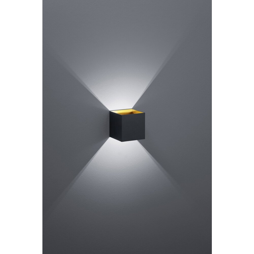 Trio Leuchten LOUIS Wandleuchte LED Schwarz, 1-flammig main product photo