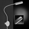 Honsel Raik Wandleuchte LED Nickel-Matt, 1-flammig