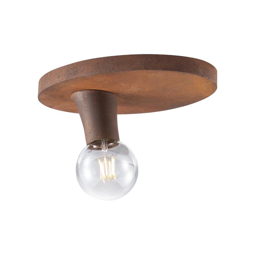Leuchten Direkt TURN ME Deckenleuchte Rostfarben, 1-flammig main product photo