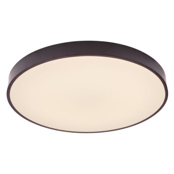 Brilliant Slimline Deckenleuchte LED Schwarz, Weiß, 1-flammig