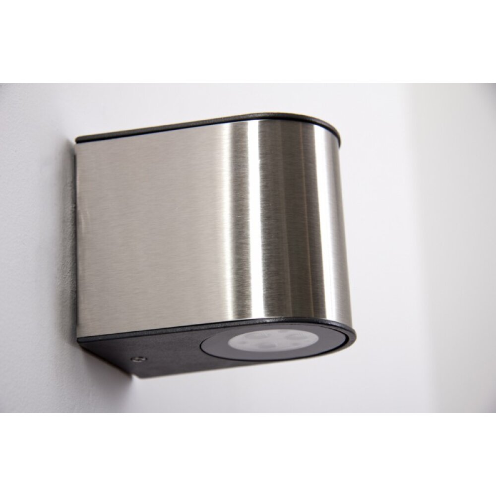 Lutec Aussenwandleuchte LED Stahl gebürstet, 6-flammig main product photo