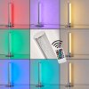 Flaut RGB Tischleuchte LED Chrom, 1-flammig, Fernbedienung, Farbwechsler